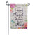 When Angels are Near Suede Double Sided Garden Flag