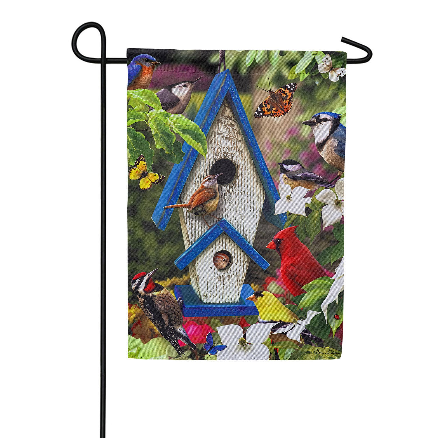 Summer Song Double Sided Garden Flag