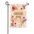 Choose Joy Double Sided Applique Garden Flag