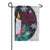 Merry Christmas Holly Applique Garden Flag