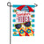 Summer Vibes Only Applique Garden Flag