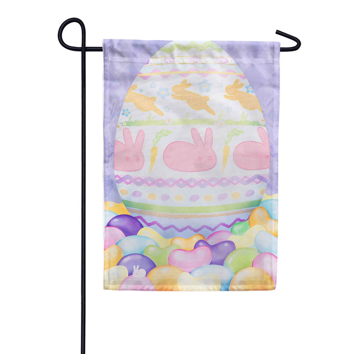 Sweet Treats and Easter Friends Applique Garden Flag