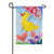 Spring Duckling Applique Garden Flag