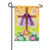 Easter Cross With Lilies Applique Garden Flag