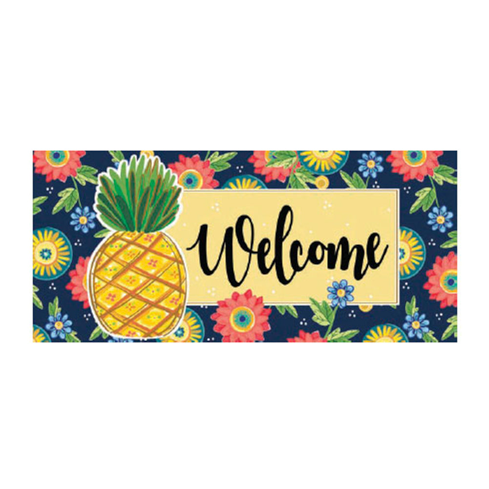 Pineapple and Florals Sassafras Switch Mat