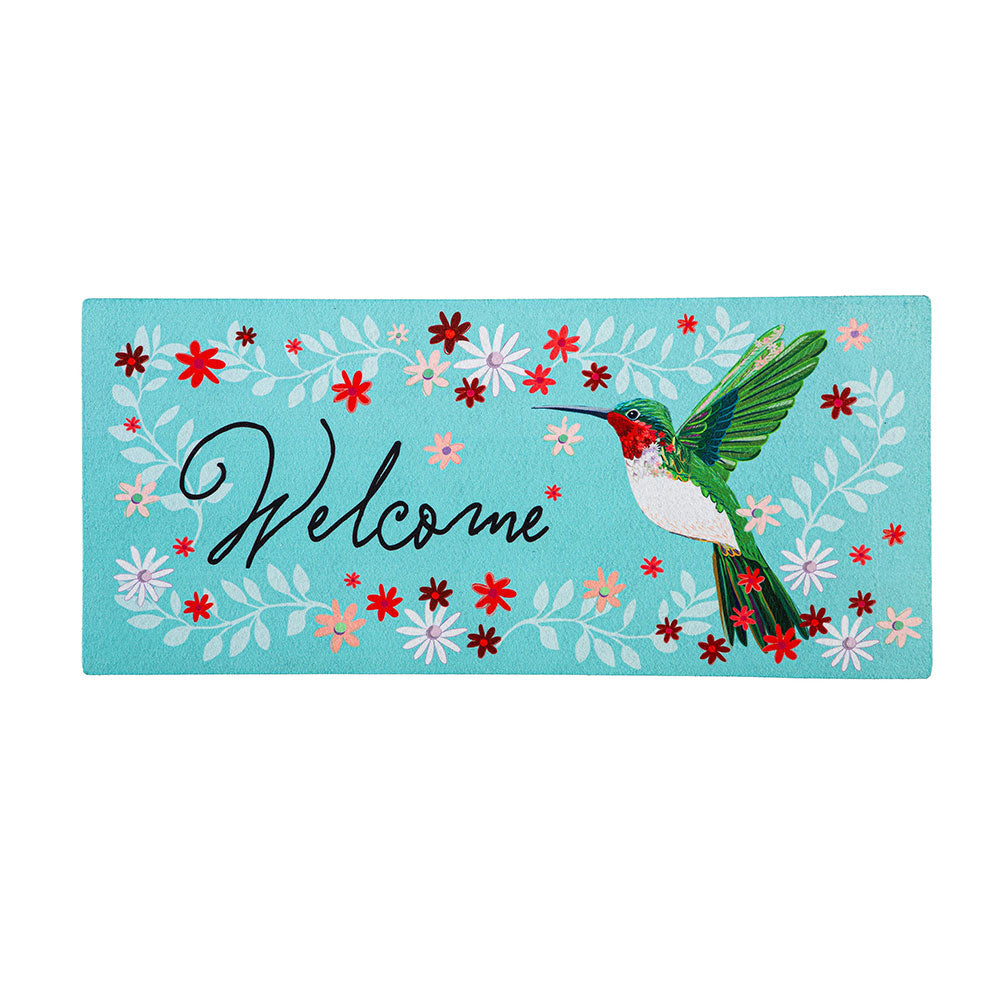 Sassafras Switch Mat - Visiting Bird Friends