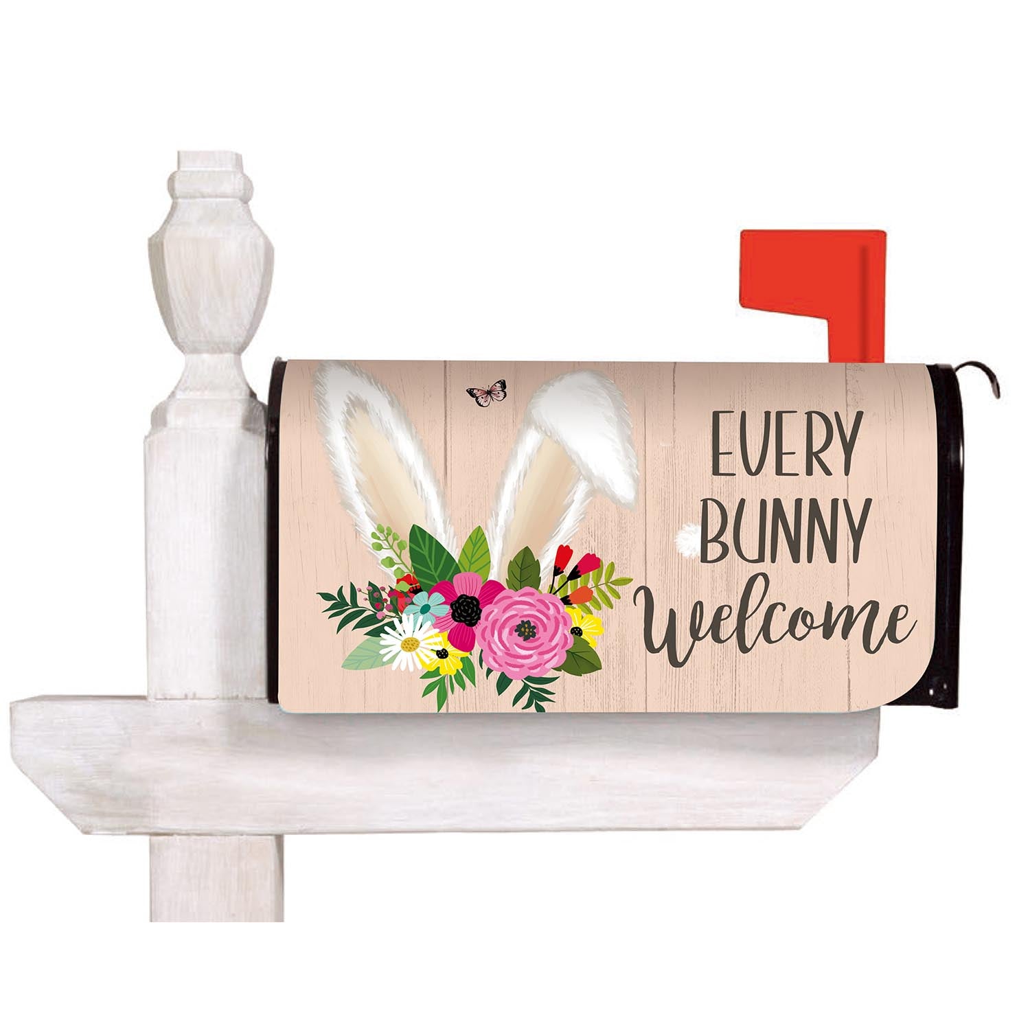 Every Bunny Welcome Mailbox Cover