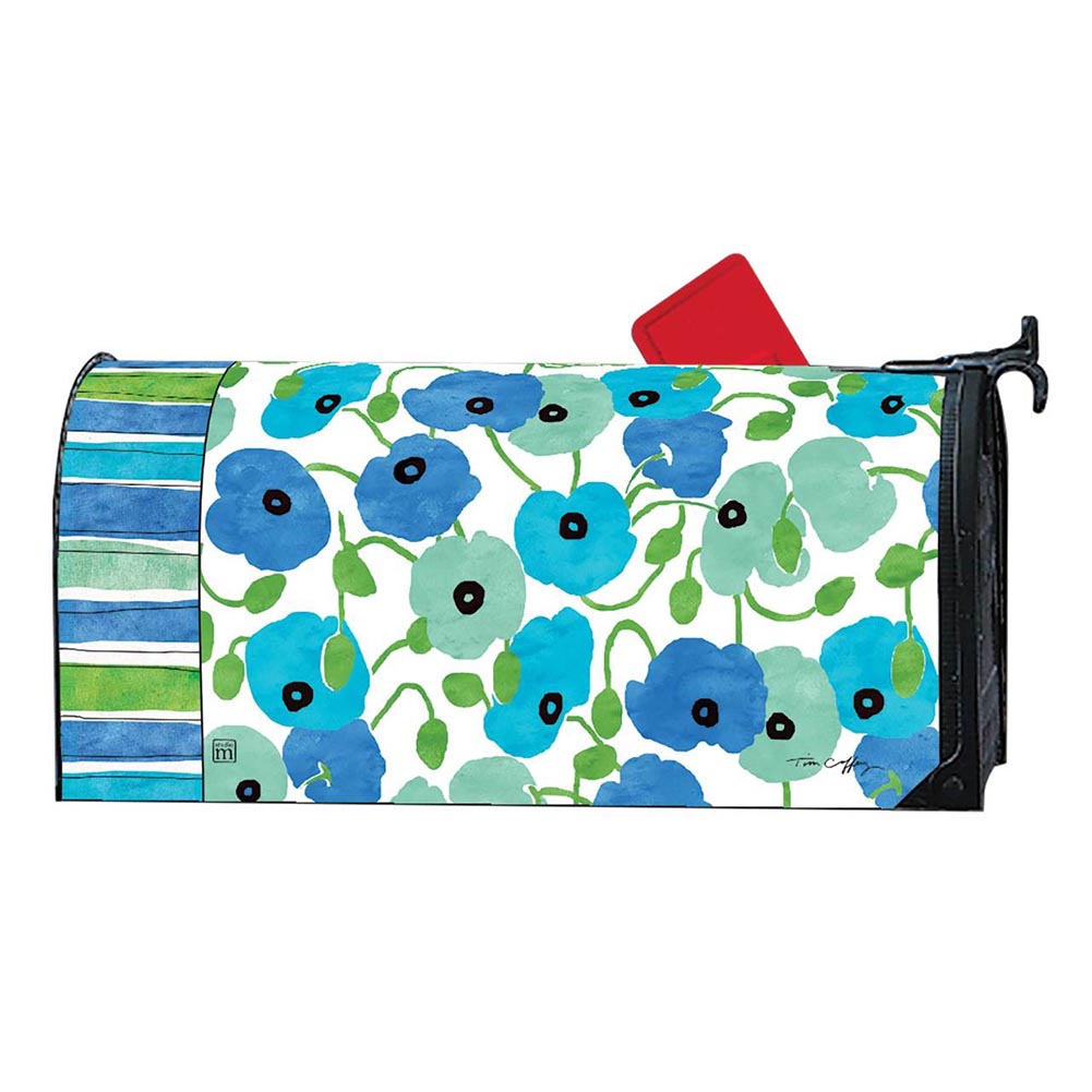 Blue Poppies MailWrap