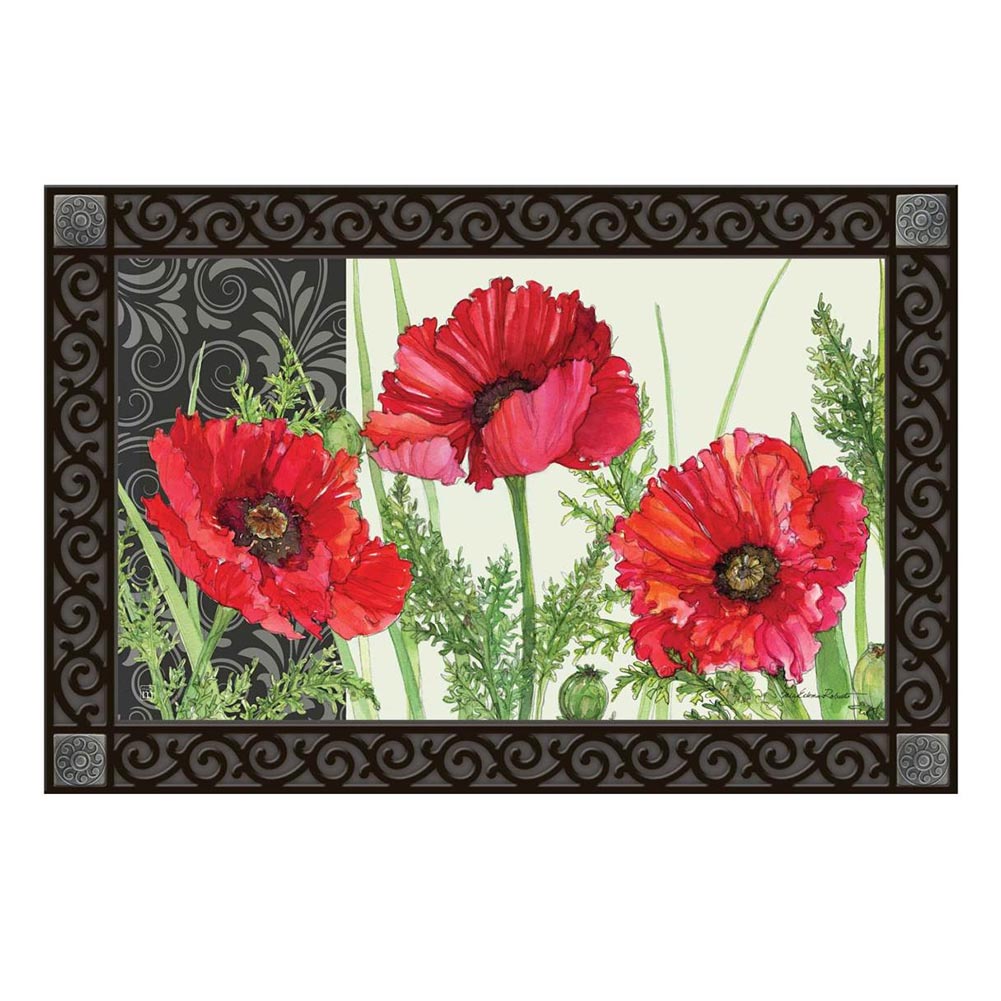 Regal Poppies Matmate