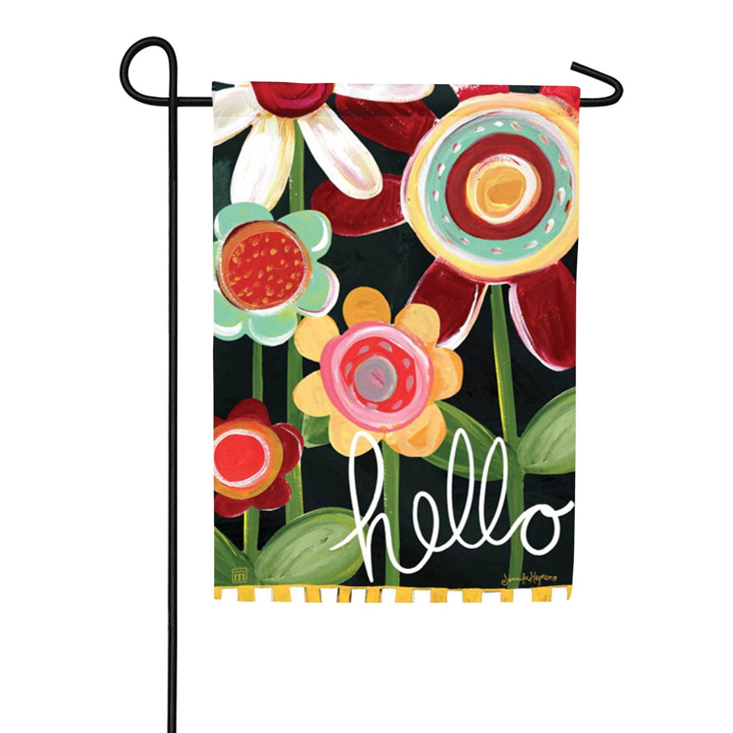 Playful Petals Double Sided Garden Flag