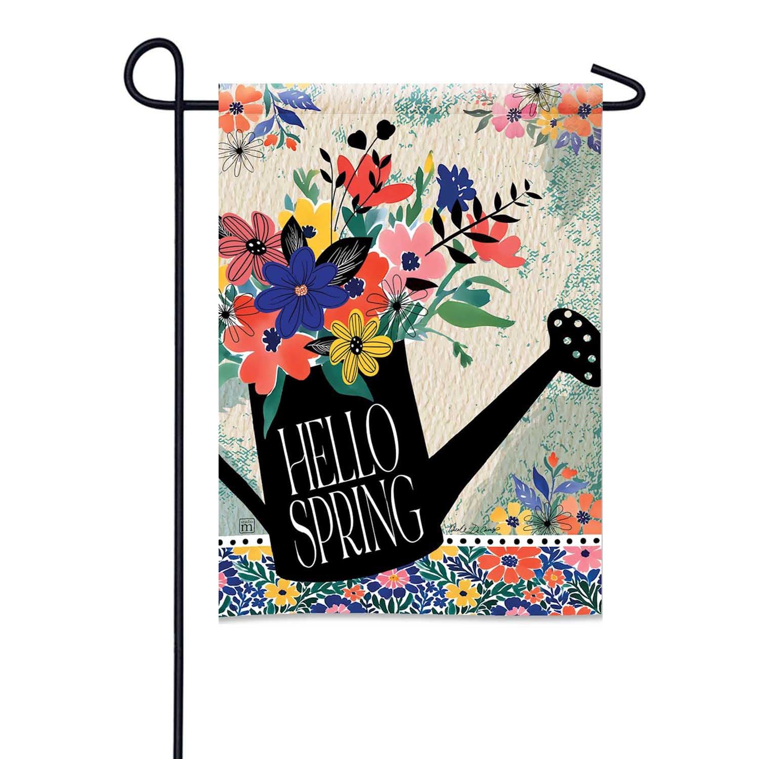 Spring Florals Garden Flag