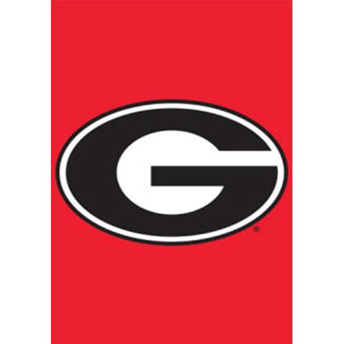 Georgia Bulldogs Appliqued Garden Flag