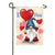 Valentine Gnome Garden Flag