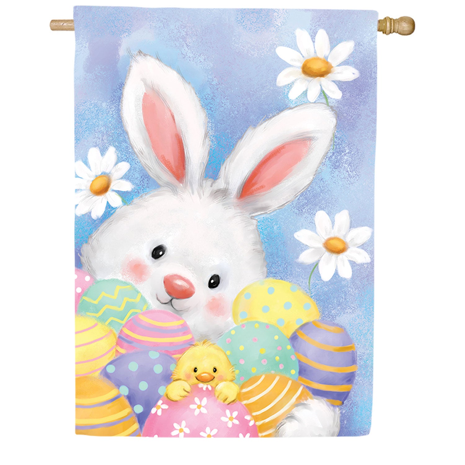 Easter Friends Illuminated House Flag