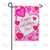 Happy Valentine's Day Hearts Double Sided Garden Flag