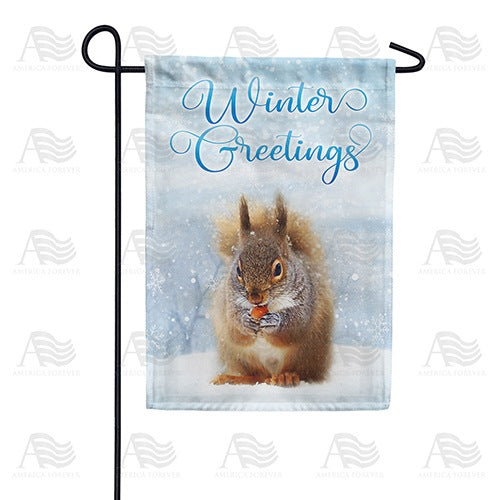 Cute Squirrel Merry Christmas Garden Flag Waterproof - Temu