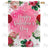 Vintage Roses Double Sided House Flag