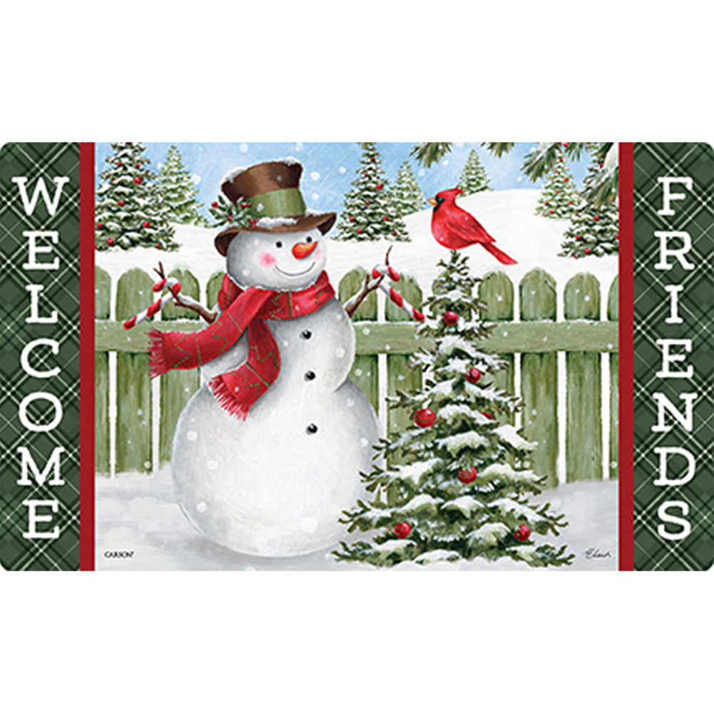 Personalized Noel Welcome Doormat-Winter Doormat-Faux Wood Doormat-Rus –  Lubellas