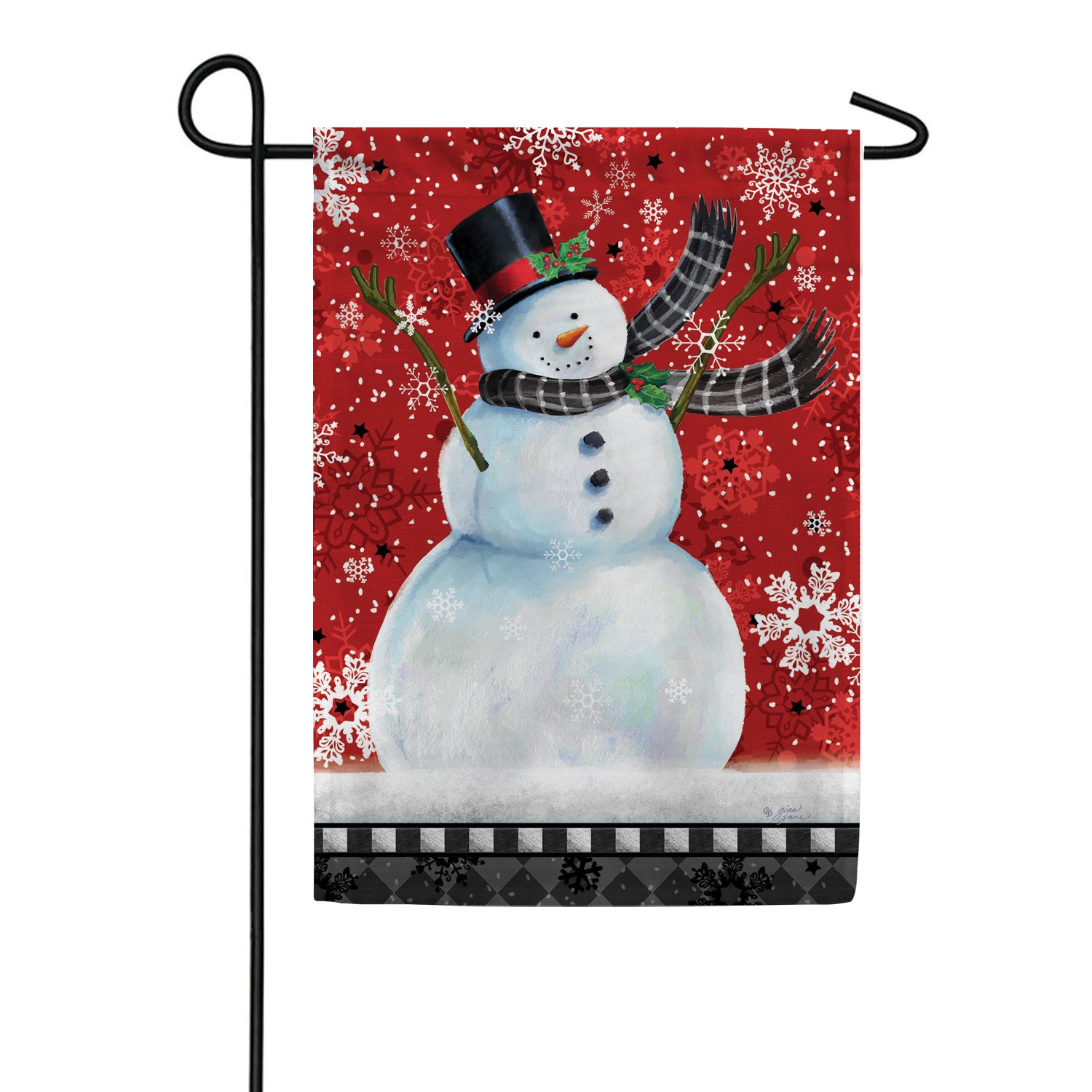 : Dallas Cowboys Holiday Winter Snow Garden Flag Double