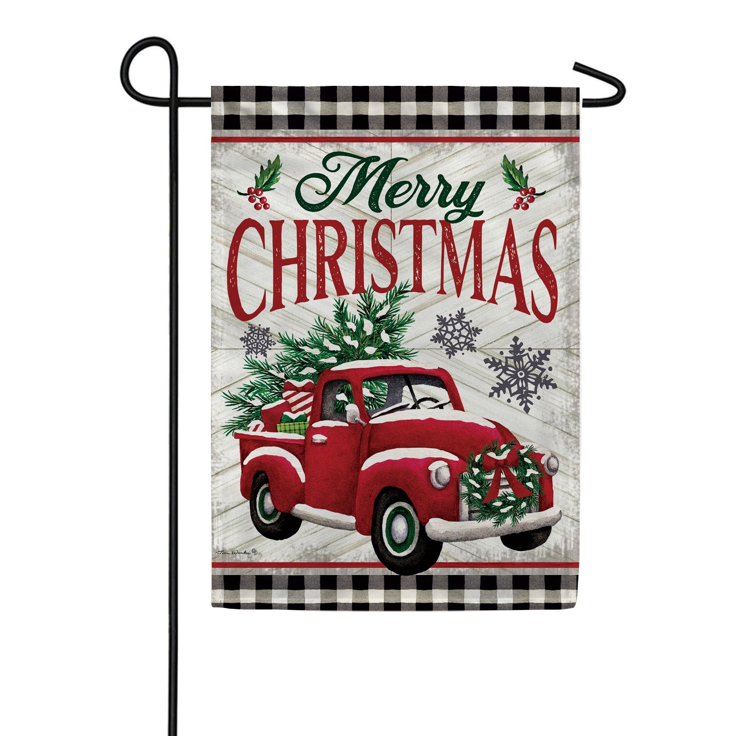 Merry Christmas Camper Garden Flag, #G00222 – Country Yard Outlet